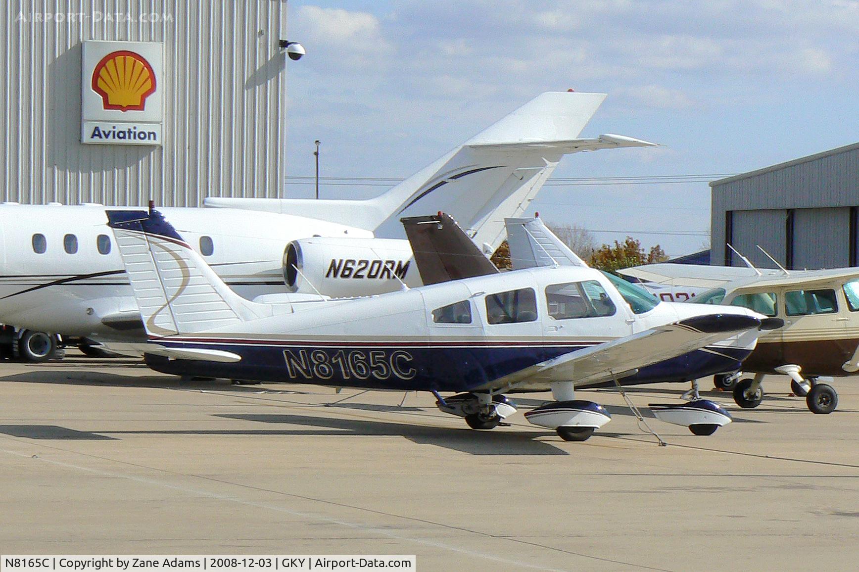 N8165C, 1975 Piper PA-28-151 Cherokee Warrior C/N 28-7615080, At Arlington Municipal