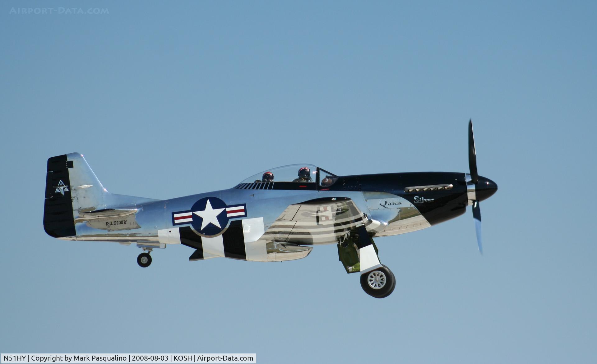 N51HY, 1944 North American P-51D Mustang C/N 124-48192, North American P-51D