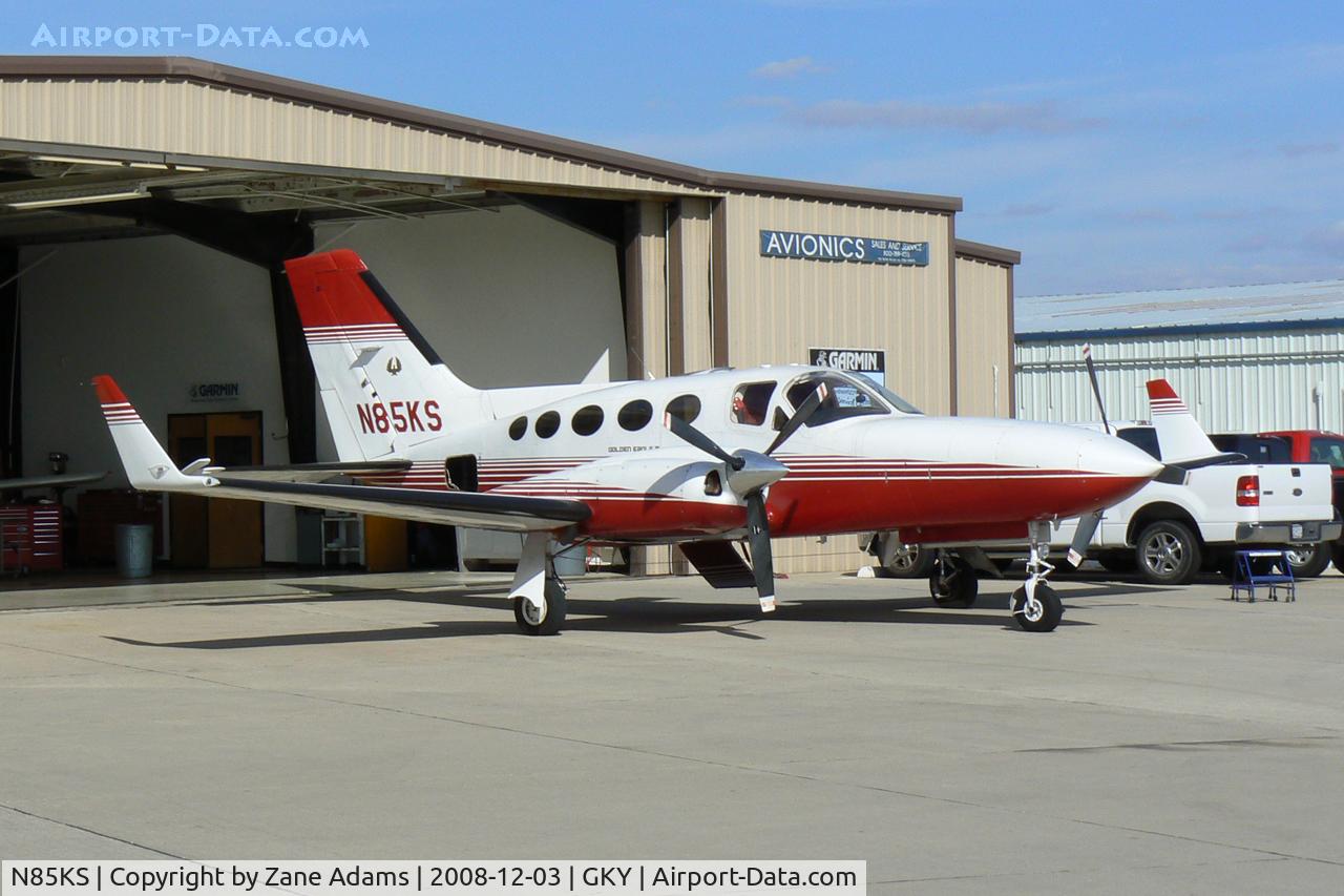 N85KS, 1978 Cessna 421C Golden Eagle C/N 421C0525, At Arlington Municipal
