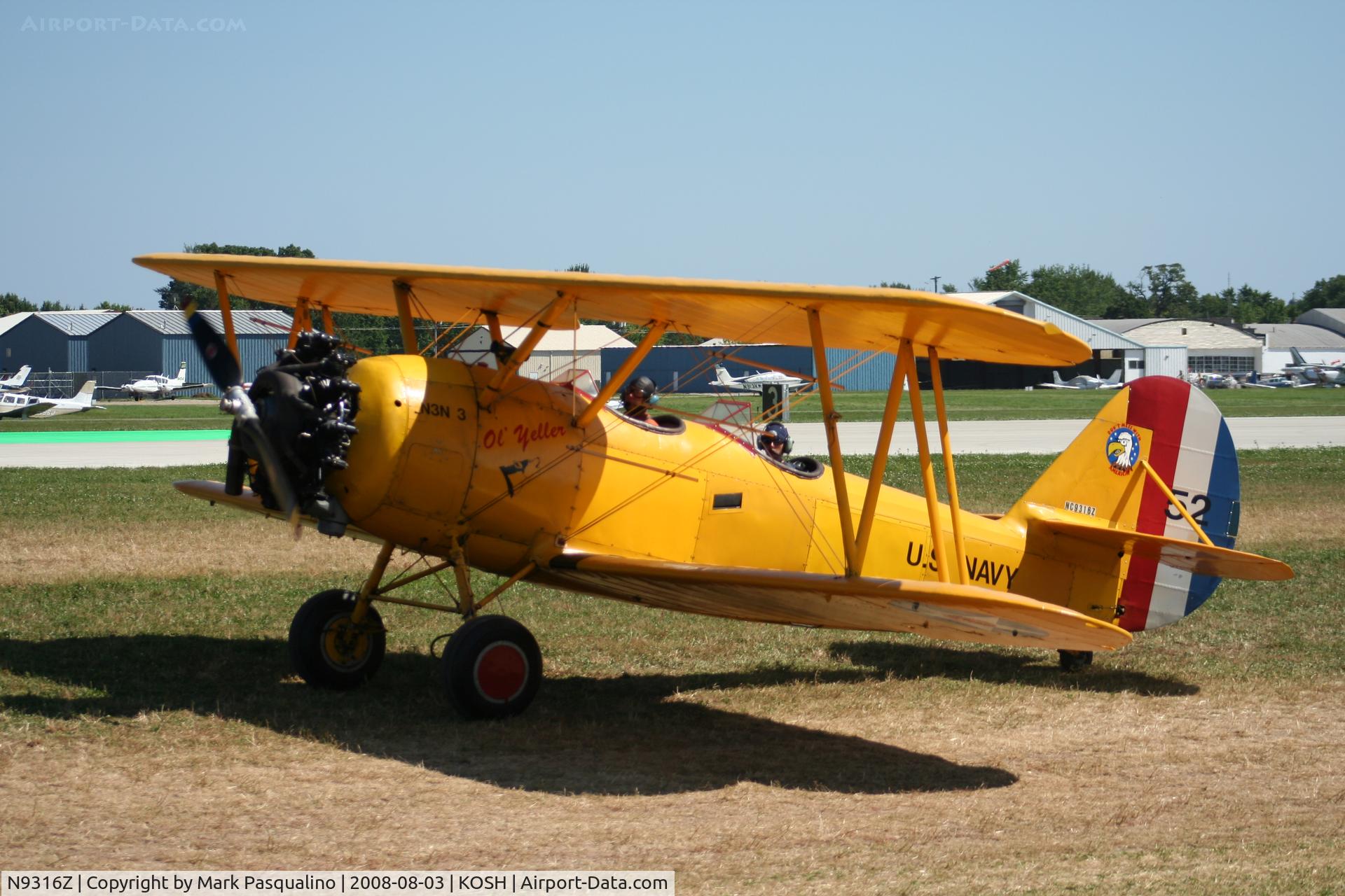 N9316Z, 1941 Naval Aircraft Factory N3N-3 C/N 1994, N3N-3
