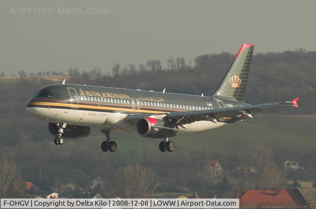 F-OHGV, 2006 Airbus A320-232 C/N 2649, Royal Jordanian A320