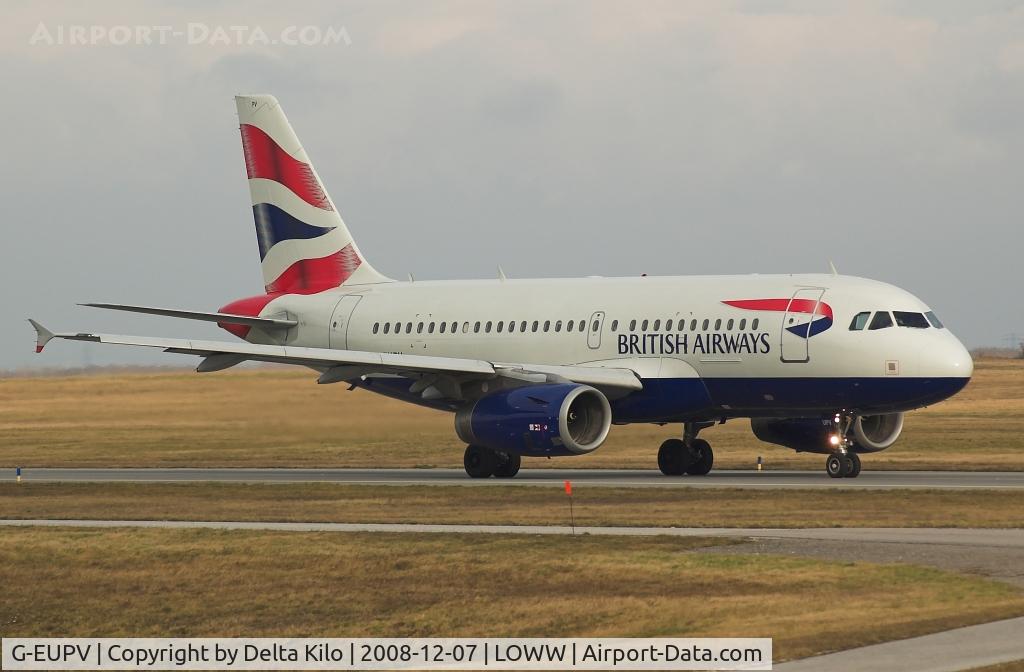 G-EUPV, 2001 Airbus A319-131 C/N 1423, British Airways
