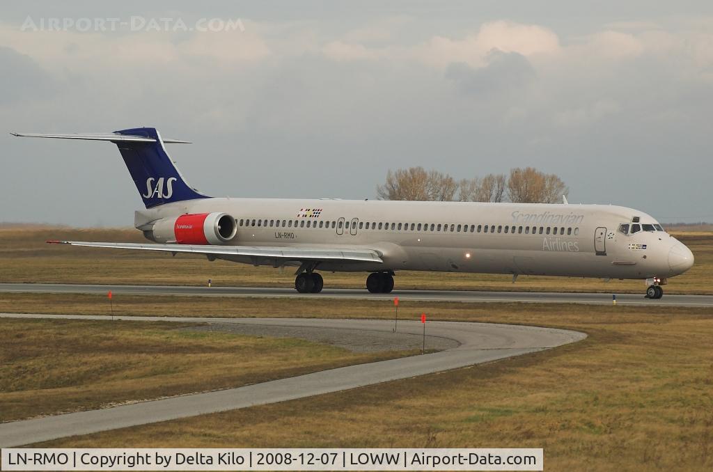 LN-RMO, 1991 McDonnell Douglas MD-81 (DC-9-81) C/N 53315, SAS  MD81