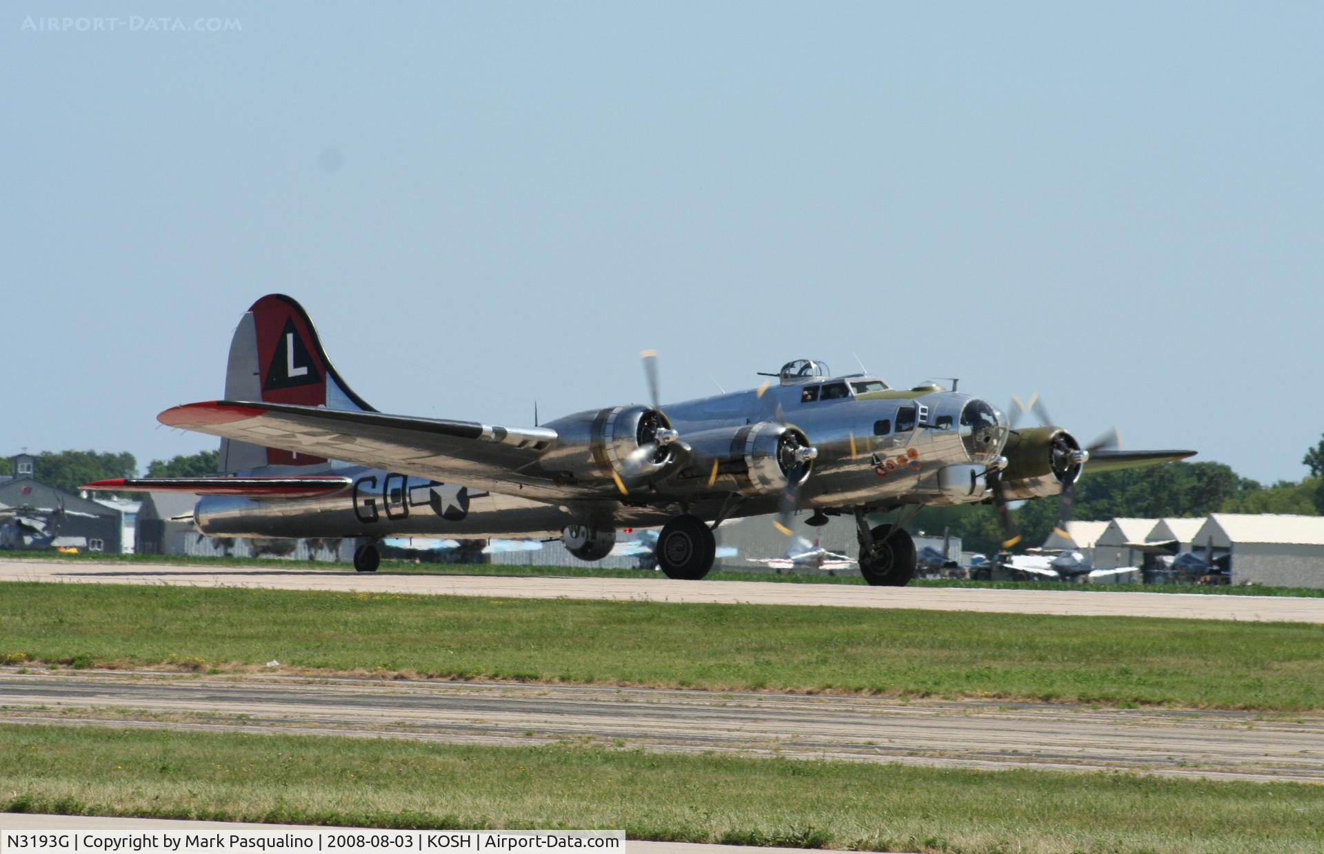 N3193G, 1944 Boeing B-17G Flying Fortress C/N 77255, Boeing B-17G