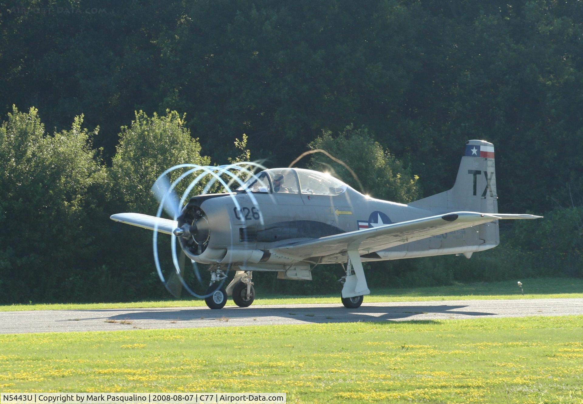 N5443U, North American T-28B Trojan C/N 219-46, North American T-28B