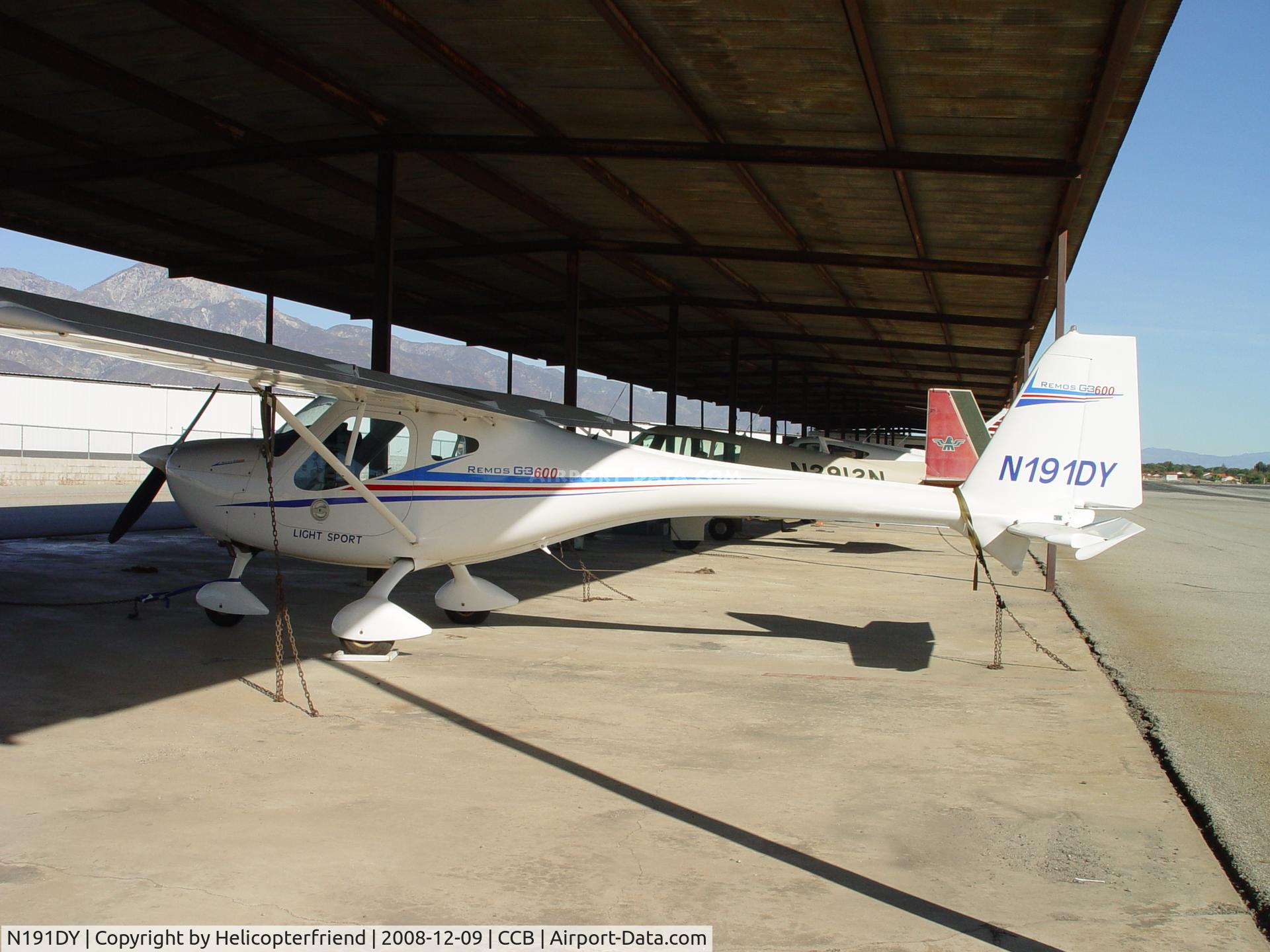 N191DY, 2007 Remos G-3/600 Mirage C/N 191, Parked at Cable