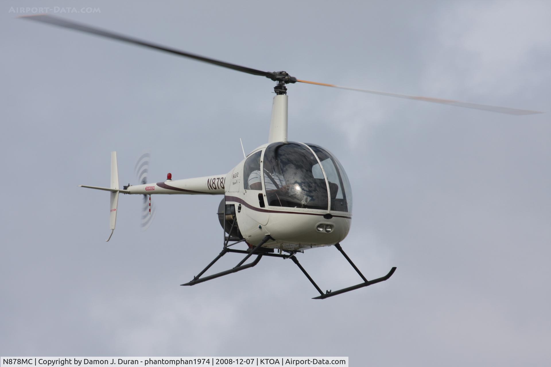 N878MC, 2005 Robinson R22 Beta C/N 3782, Taken at KTOA