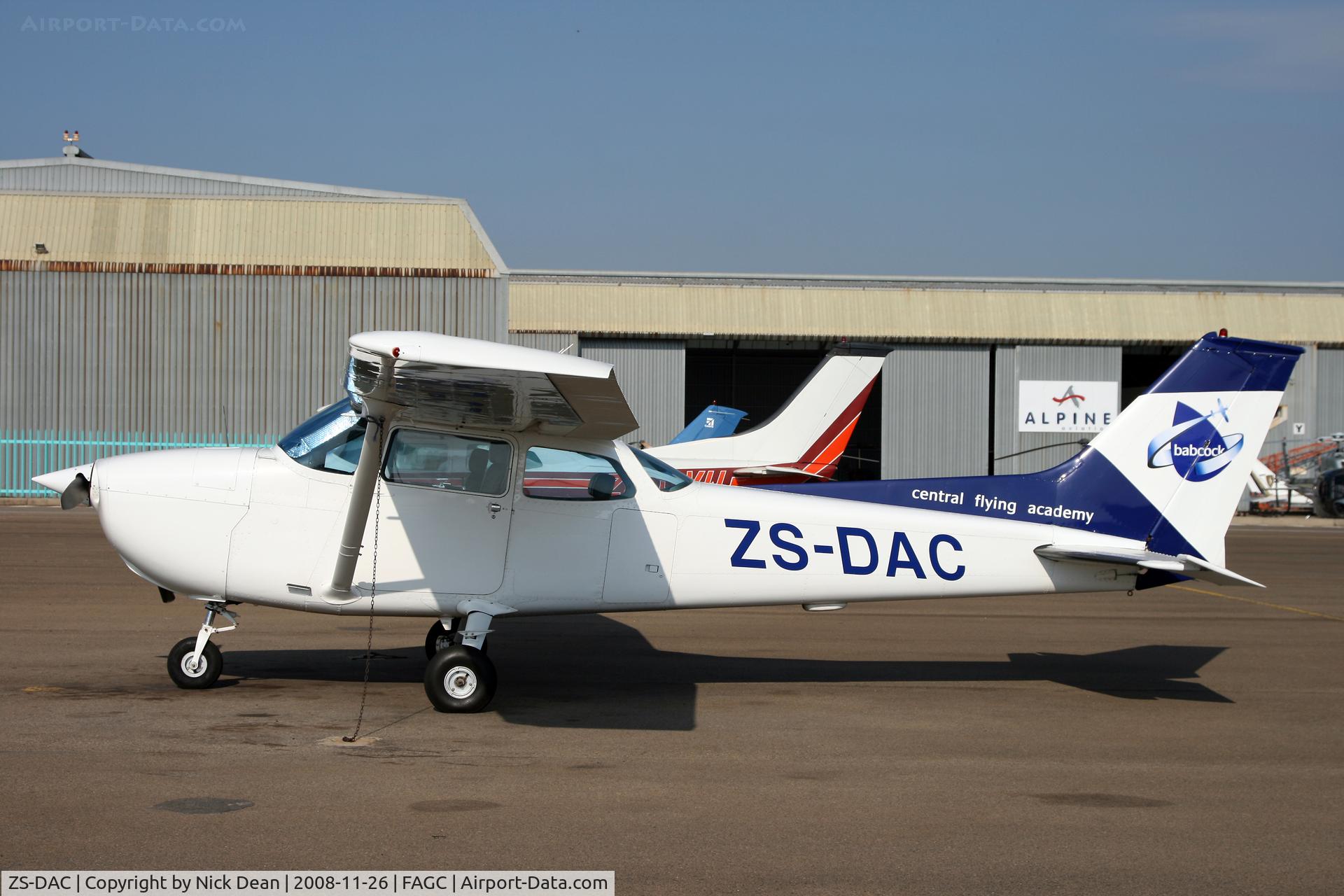 ZS-DAC, Cessna 172L Skyhawk C/N 17260095, FAGC