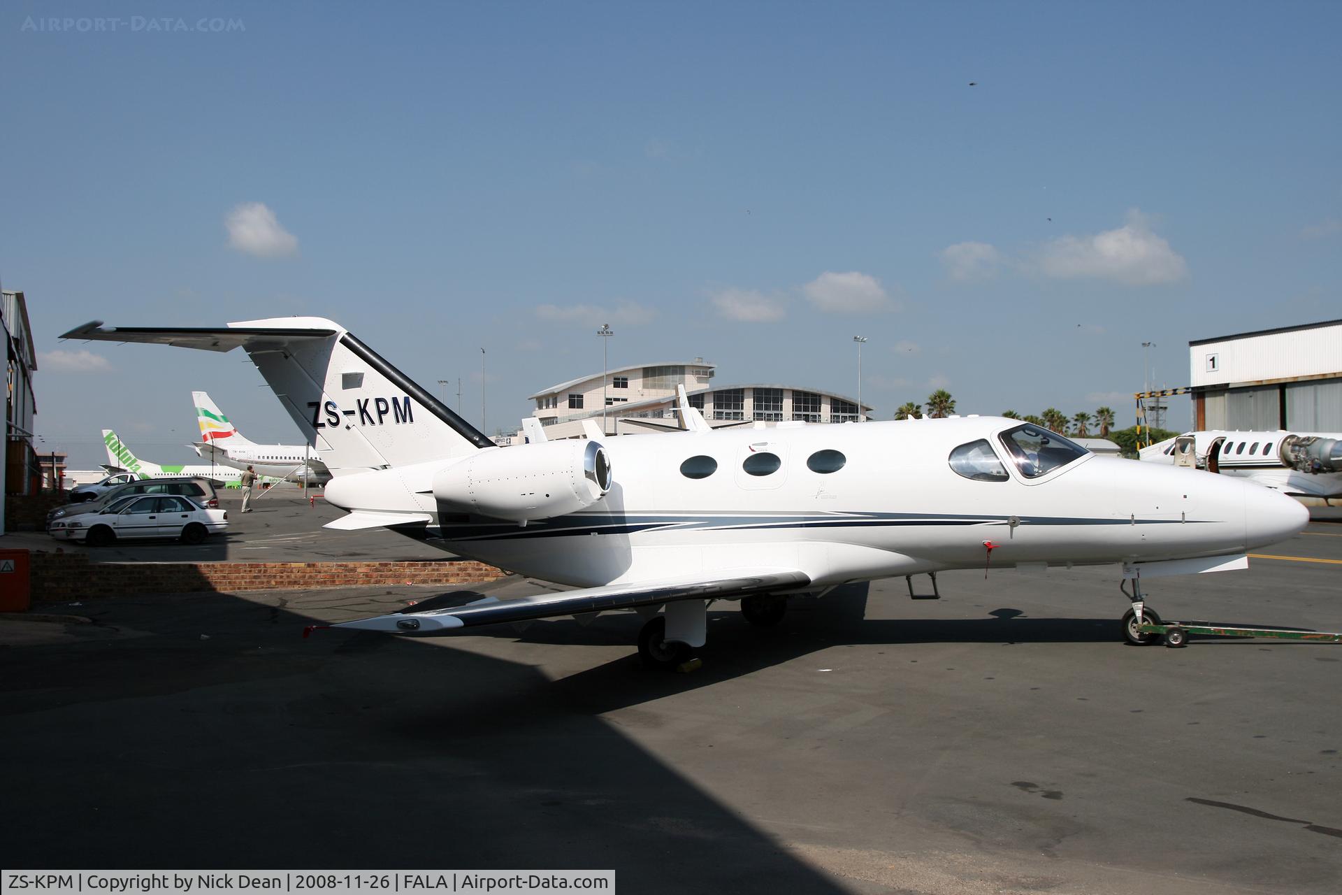 ZS-KPM, 2008 Cessna 510 Citation Mustang Citation Mustang C/N 510-0091, FALA