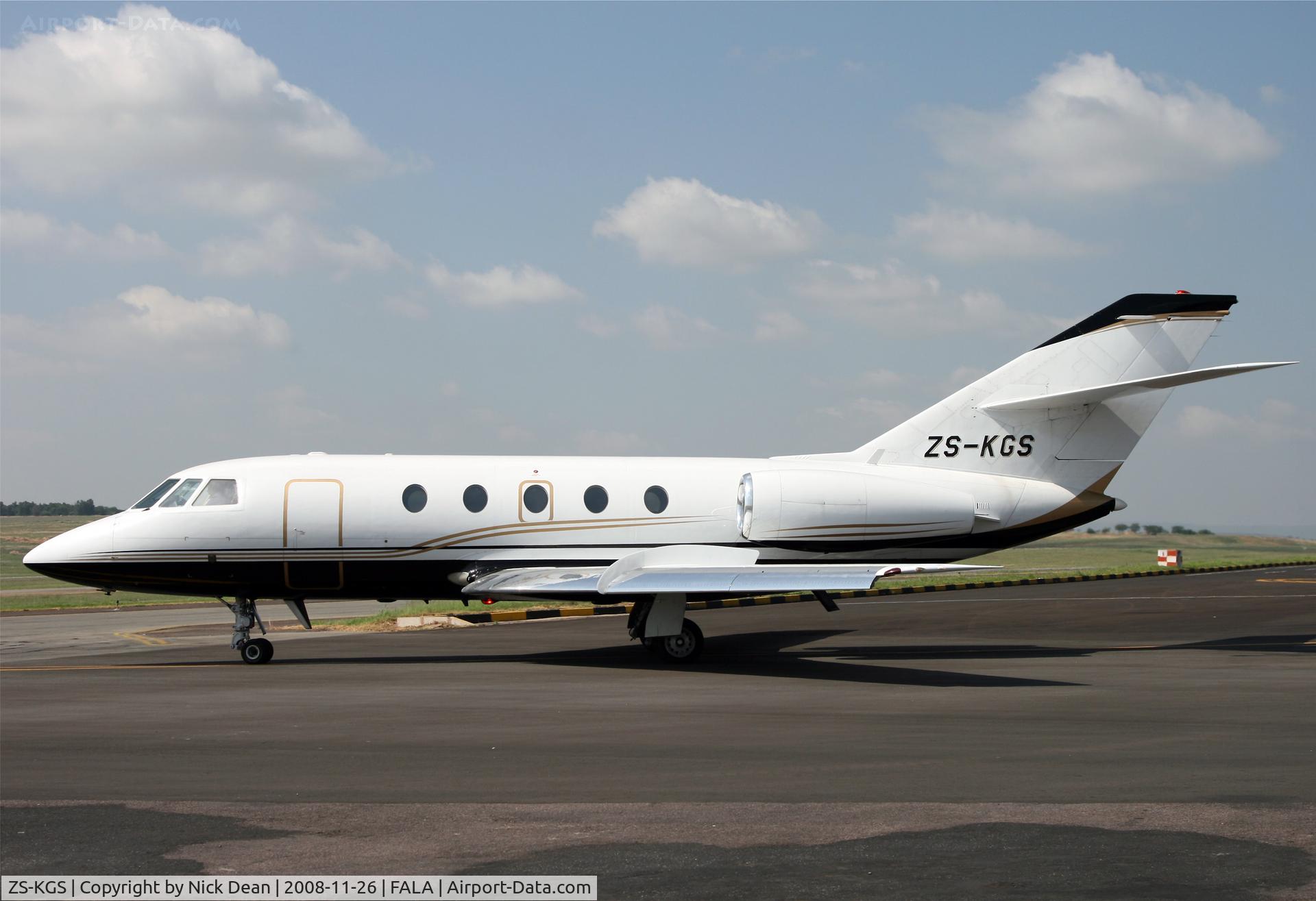 ZS-KGS, 1978 Dassault Falcon (Mystere) 20F C/N 385, FALA