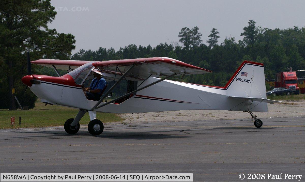 N658WA, 2007 Rans S-7 Courier C/N WTA1, Mid afternoon taxi time