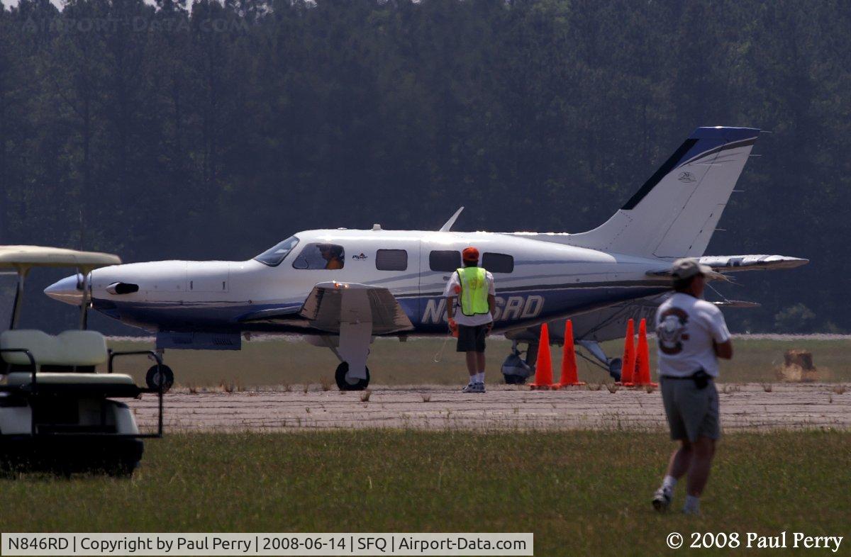 N846RD, 2004 Piper PA-46-500TP Meridian C/N 4697186, Following the careful direction of the volunteers