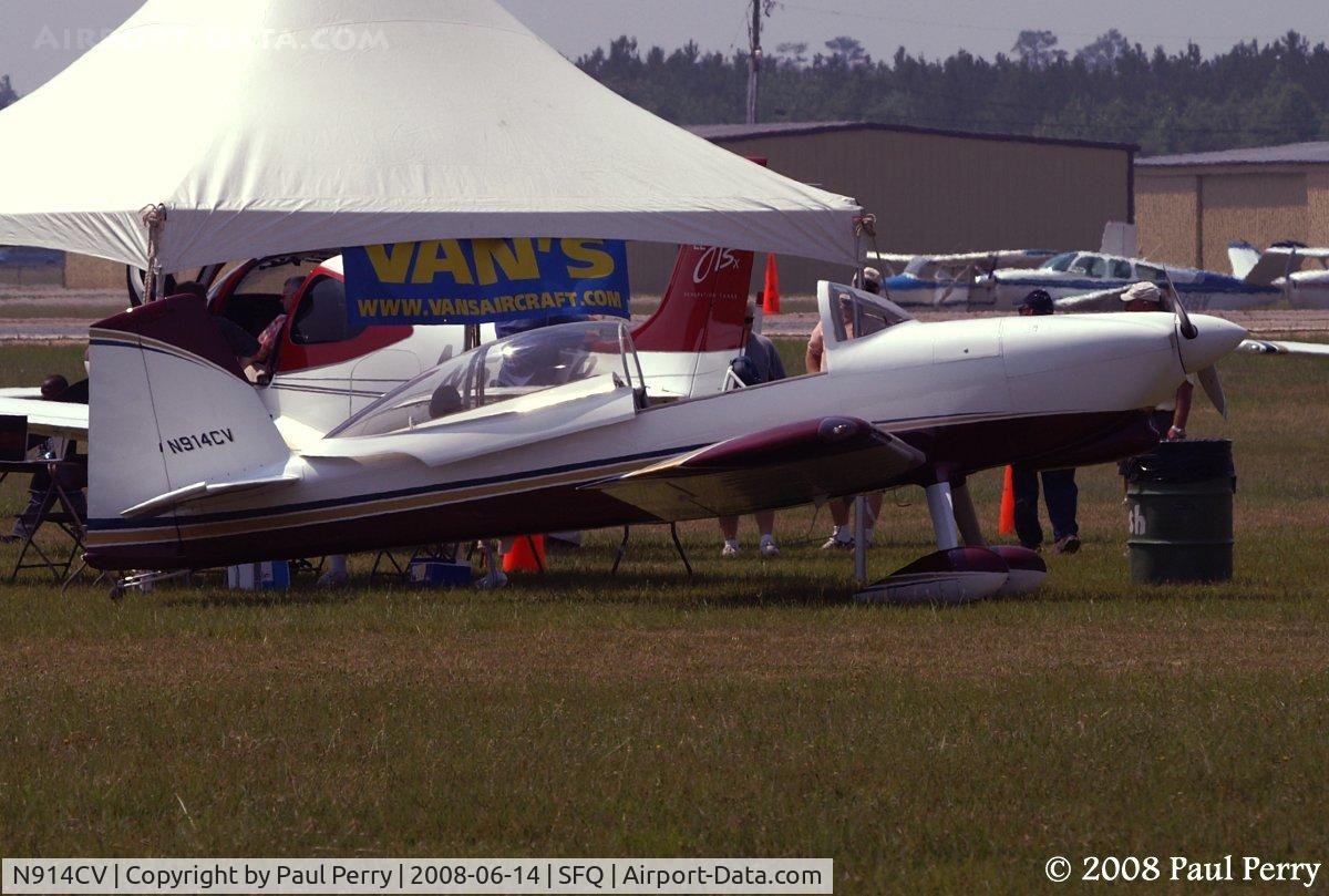 N914CV, 2005 Vans RV-8 C/N 82039, Clean and pretty