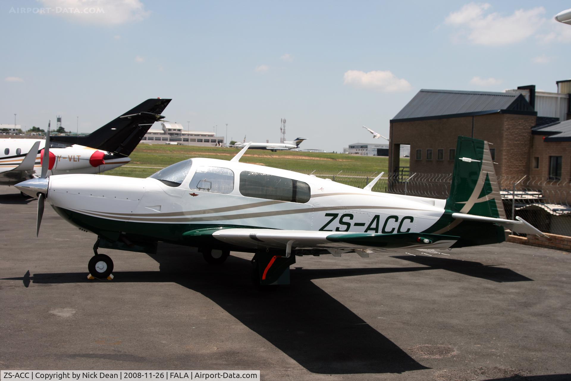ZS-ACC, Mooney M20TN Acclaim C/N 31-0053, FALA