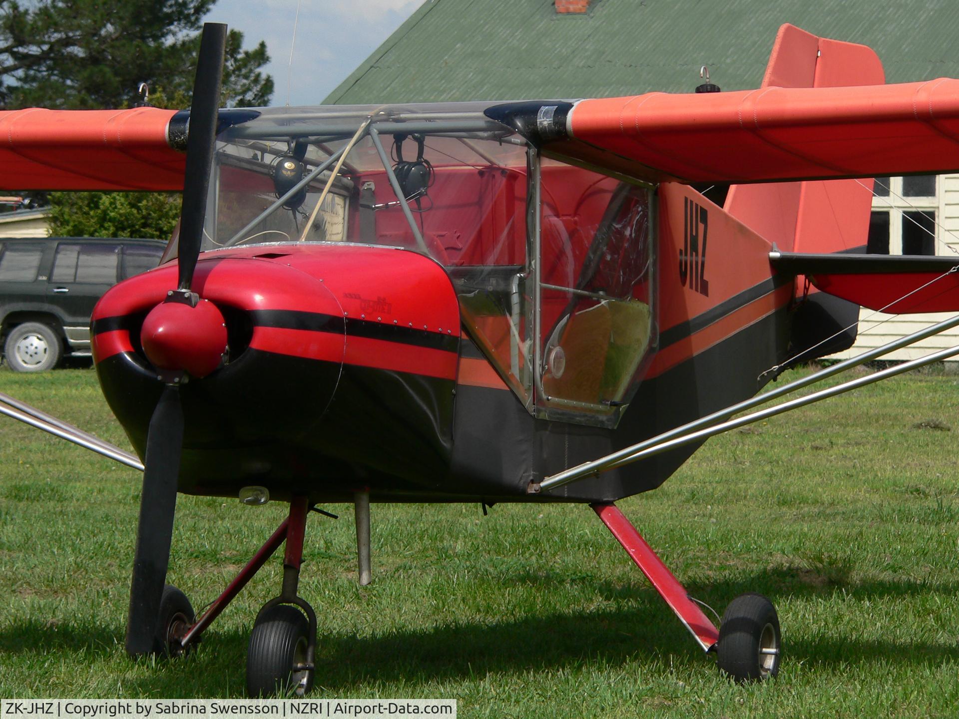 ZK-JHZ, Rans S-6ES Coyote II C/N 07961009, Parked up ready to go