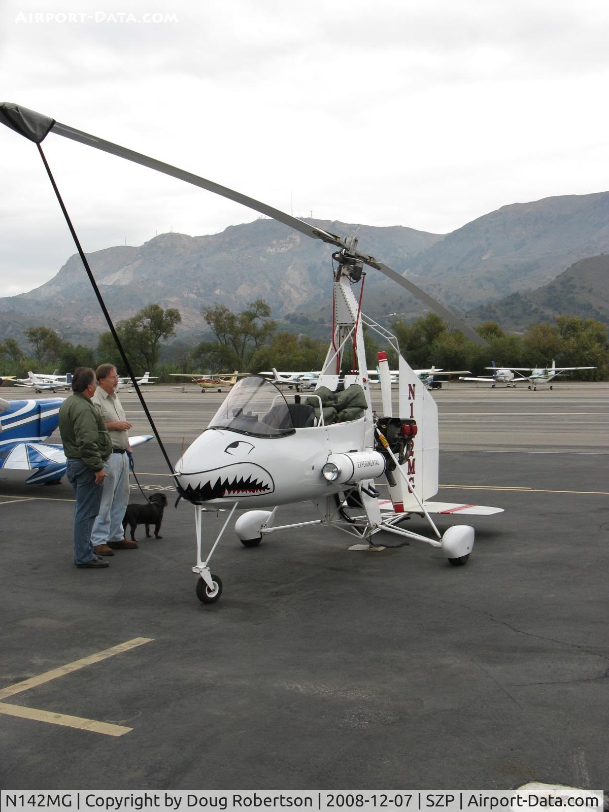 N142MG, 1999 Givans Mark E Predator C/N 1, 1999 Givans PREDATOR Powered Autogyro, Lycoming O-290, Experimental class