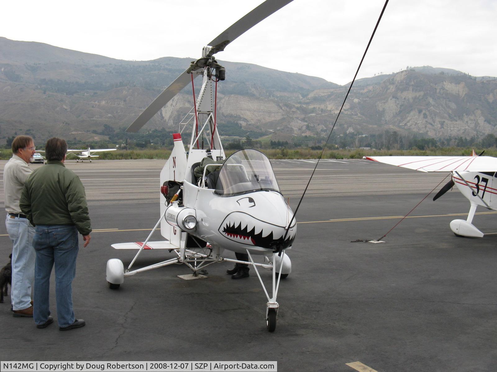 N142MG, 1999 Givans Mark E Predator C/N 1, 1999 Givans PREDATOR Powered Autogyro, Lycoming O-290, Experimental class