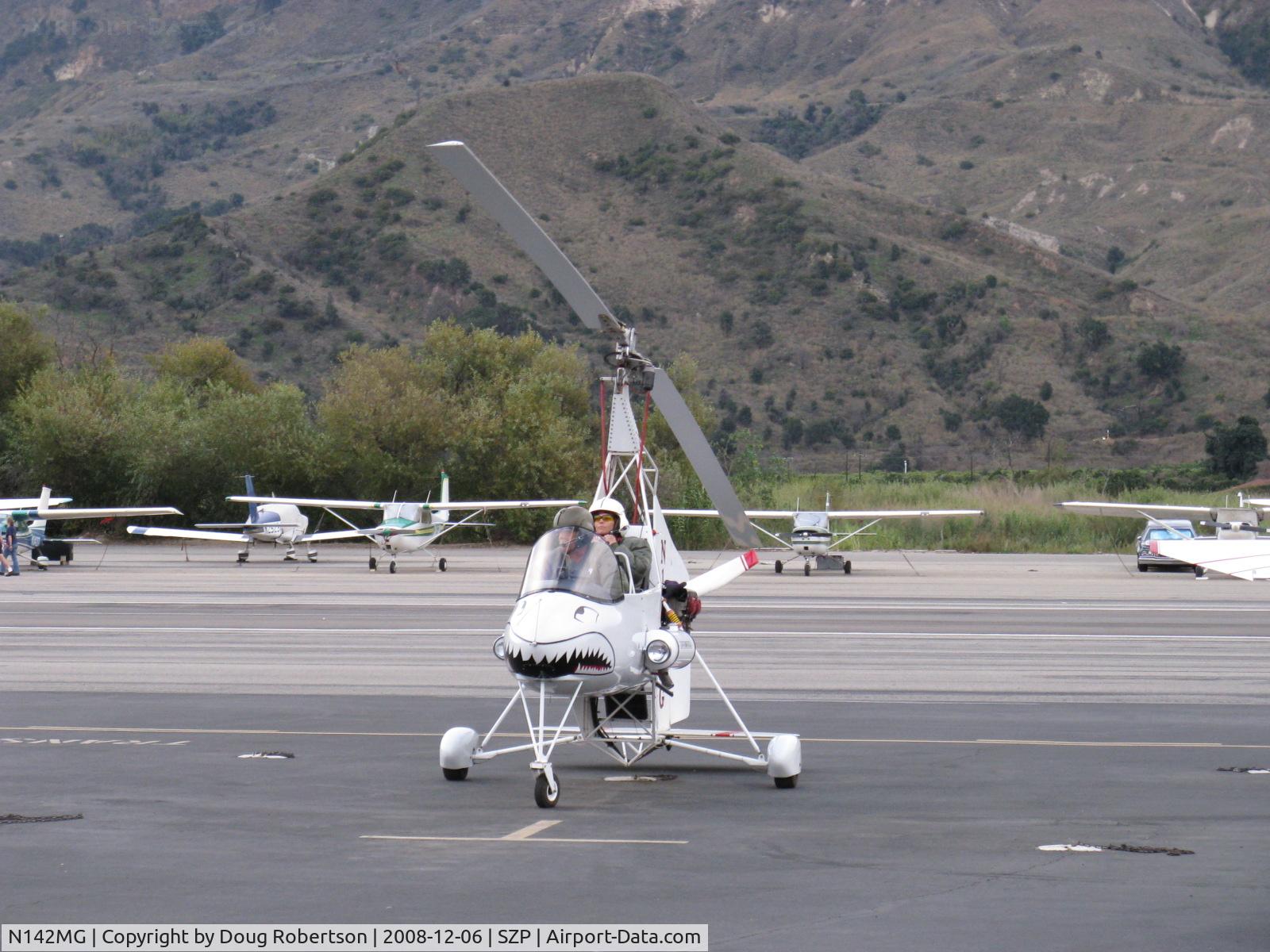 N142MG, 1999 Givans Mark E Predator C/N 1, 1999 Givans PREDATOR Powered Autogyro, Lycoming O-290, Experimental class