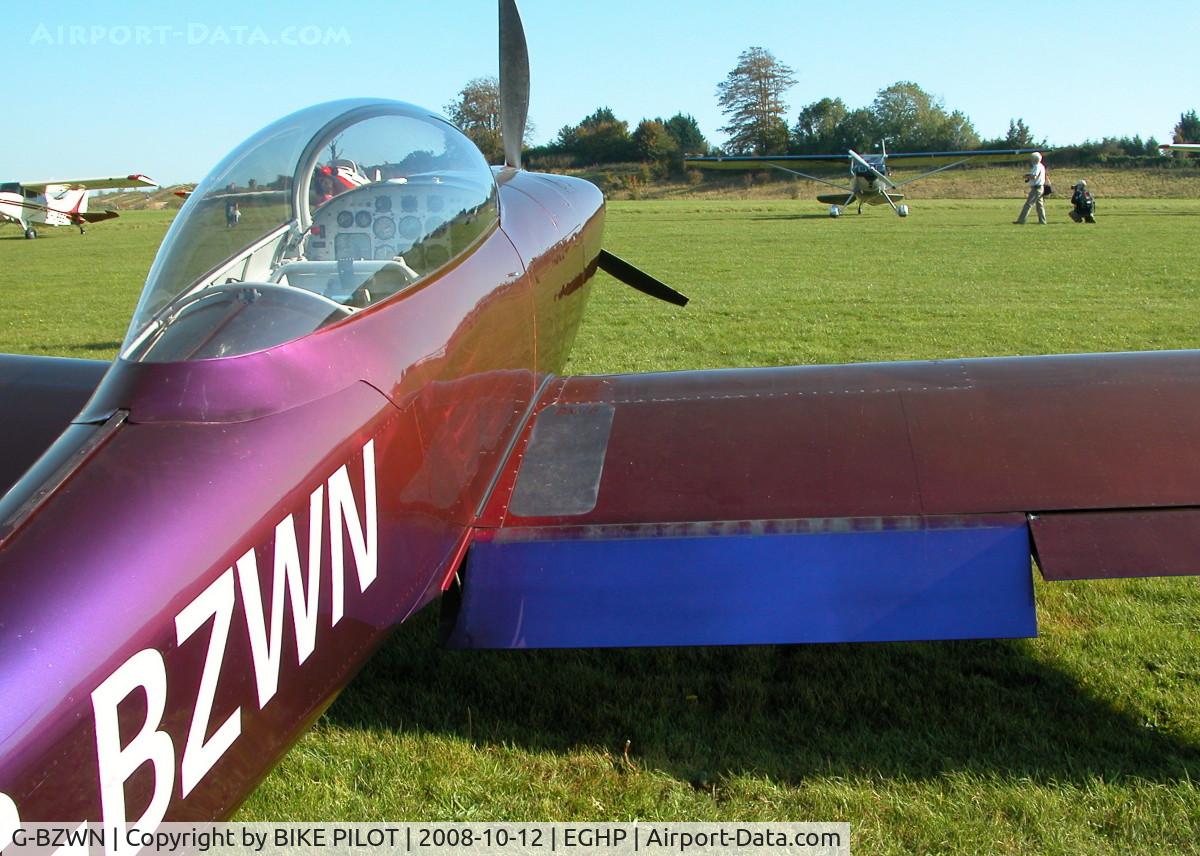 G-BZWN, 2001 Vans RV-8 C/N PFA 303-13692, CHAMELEON PAINT.POPHAM END OF SEASON FLY-IN.