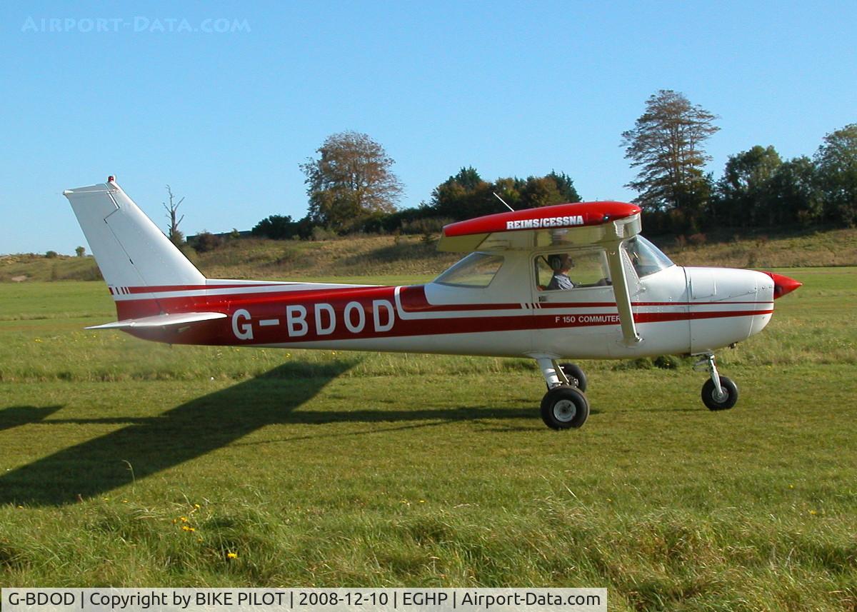 G-BDOD, 1975 Reims F150M C/N 1266, POPHAM END OF SEASON FLY-IN.