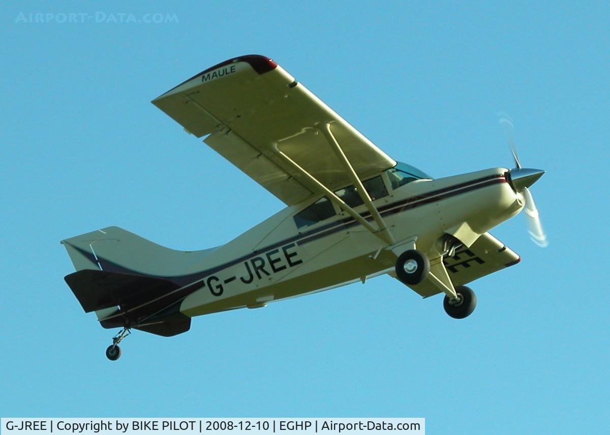 G-JREE, 1993 Maule MX-7-180 Star Rocket C/N 11096C, CLIMB OUT FROM RUNWAY 21 POPHAM END OF SEASON FLY-IN 2008.