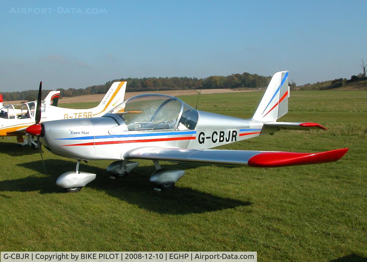 G-CBJR, 2002 Evektor-Aerotechnik EV-97 Eurostar C/N PFA 315-13845, POPHAM END OF SEASON FLY-IN 2008.
