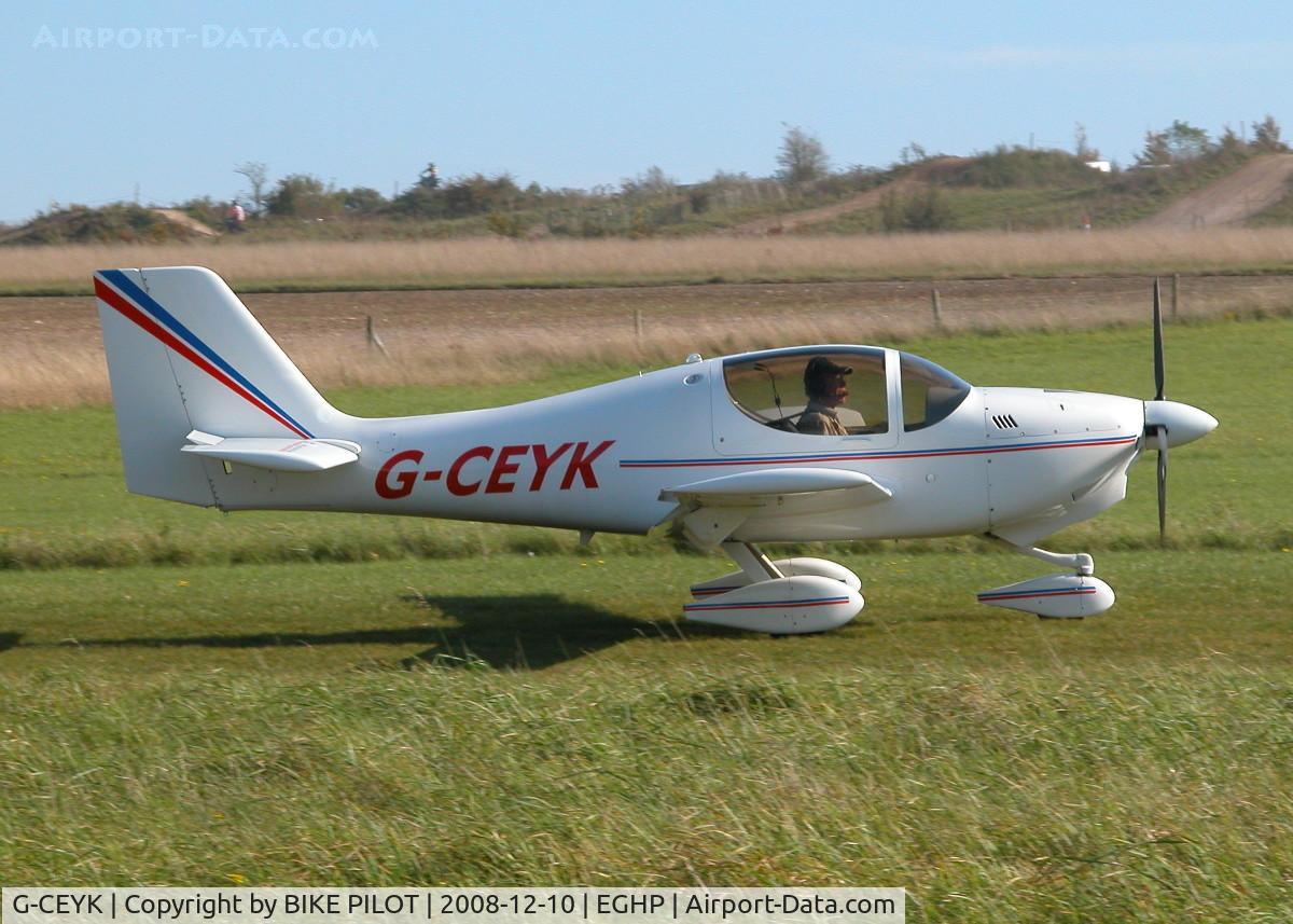 G-CEYK, 2008 Europa XS Tri-Gear C/N PFA 247-14476, POPHAM END OF SEASON FLY-IN 2008.
