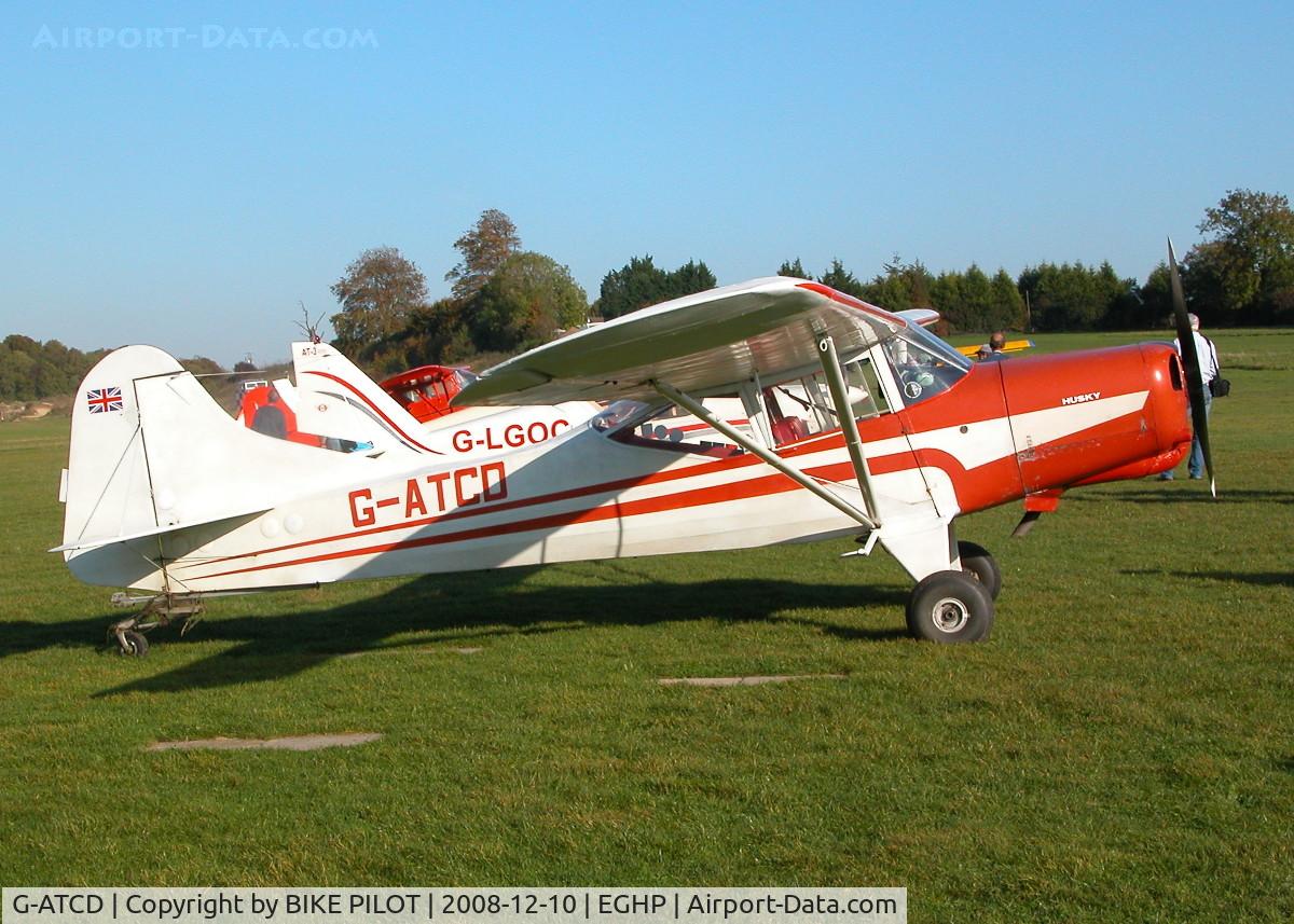 G-ATCD, 1965 Beagle D-5/180 Husky C/N 3683, POPHAM END OF SEASON FLY-IN 2008.