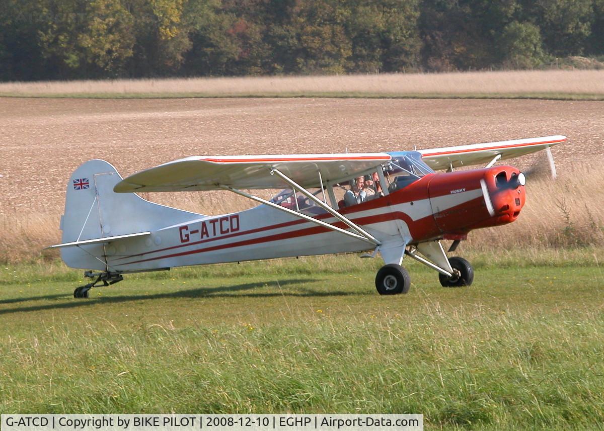 G-ATCD, 1965 Beagle D-5/180 Husky C/N 3683, POPHAM END OF SEASON FLY-IN 2008.