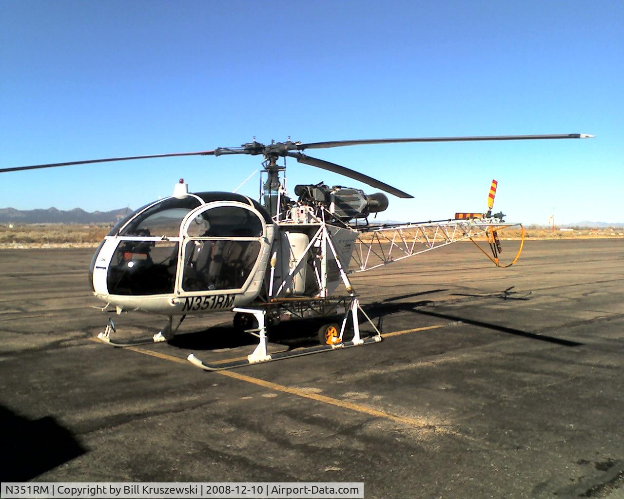 N351RM, 1977 Aerospatiale SA-315B Lama C/N 2502, At High Country ramp ready to load