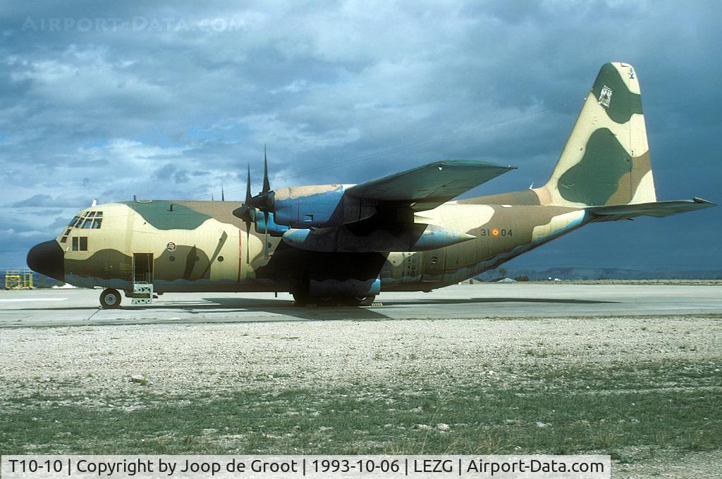 T10-10, Lockheed C-130H Hercules C/N 382-4841, The Spanish Hercules were looking smart in the old desert camo.