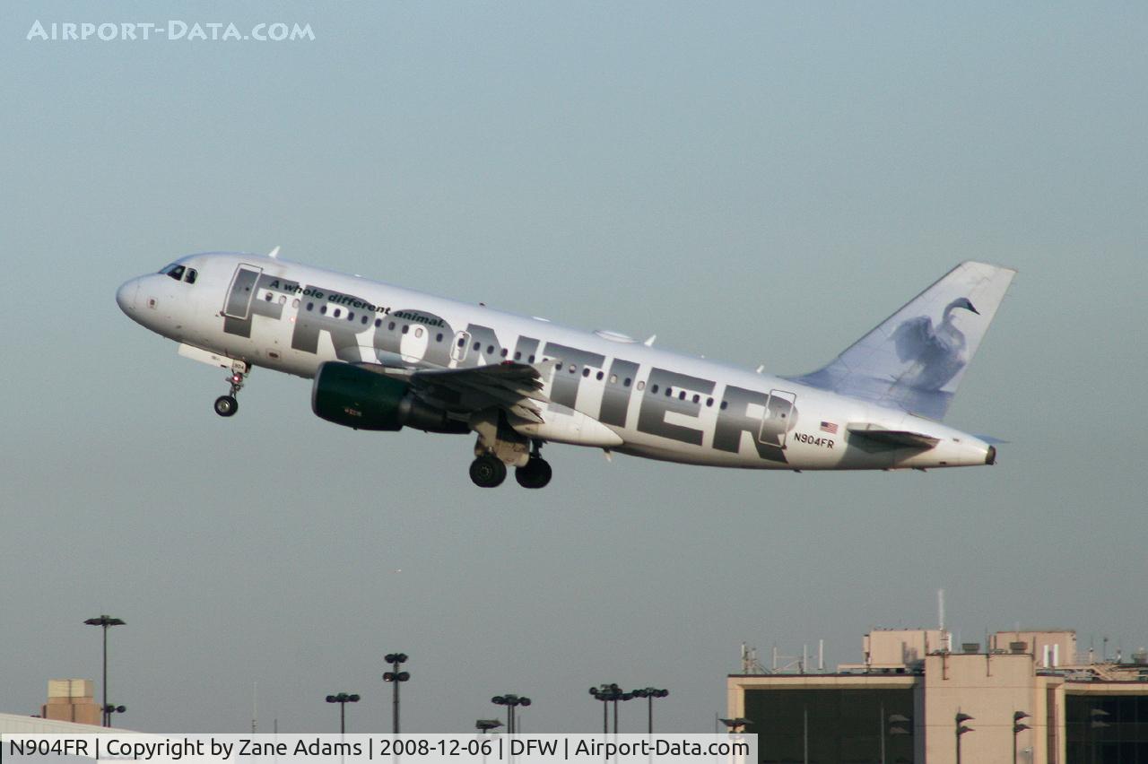 N904FR, 2001 Airbus A319-111 C/N 1579, Frontier Airlines 