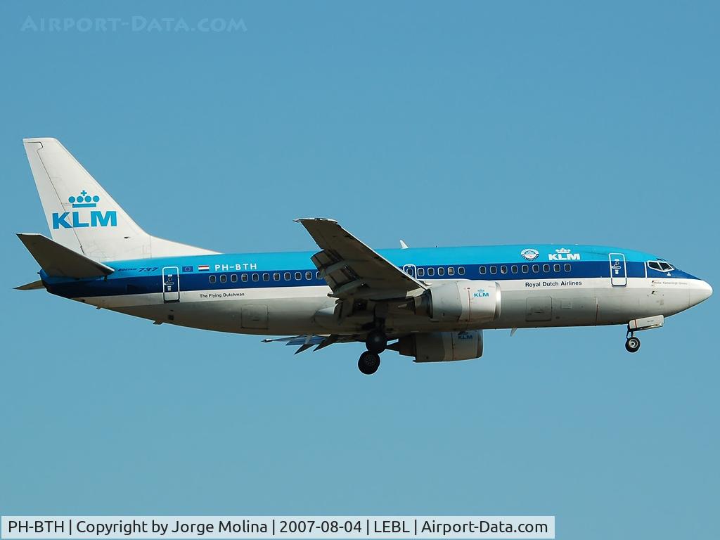 PH-BTH, 1997 Boeing 737-306 C/N 28719, 