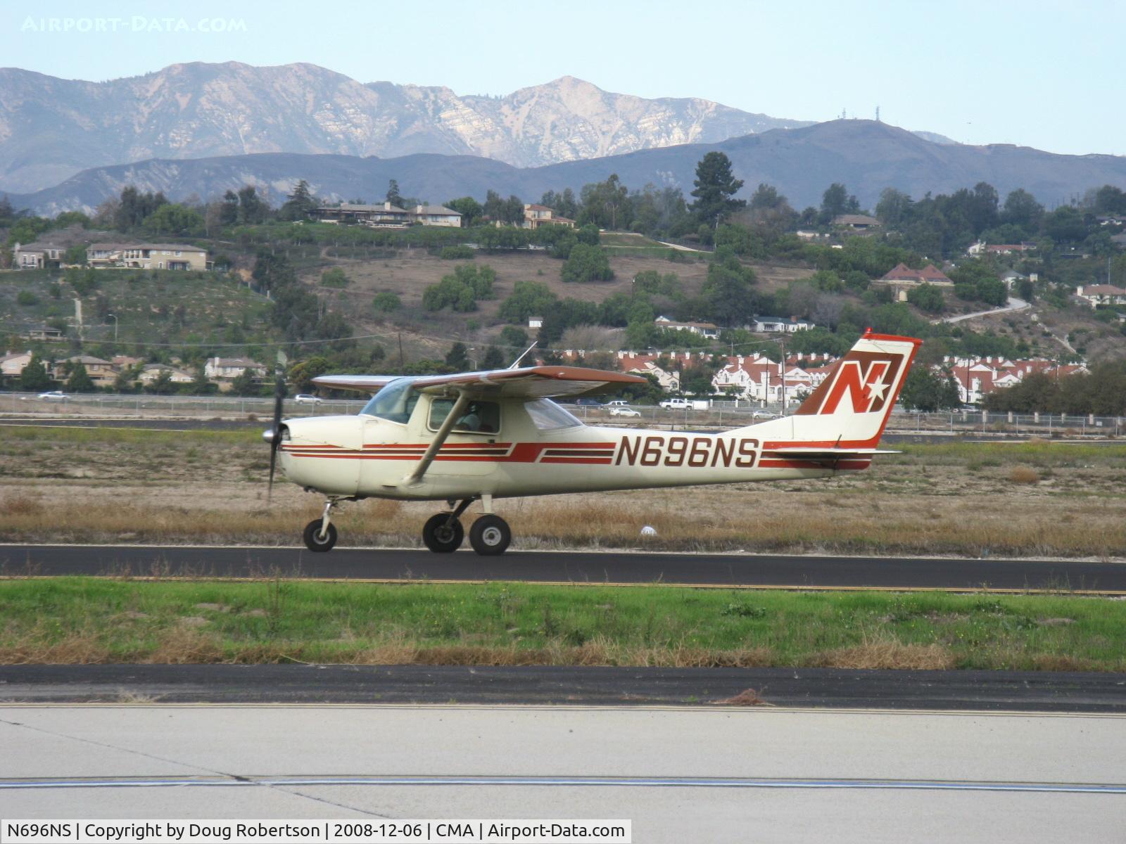 N696NS, 1968 Cessna 150H C/N 15068871, 1968 Cessna 150H 'North Star', Continental O-200 100 Hp, taxi to Rwy 26
