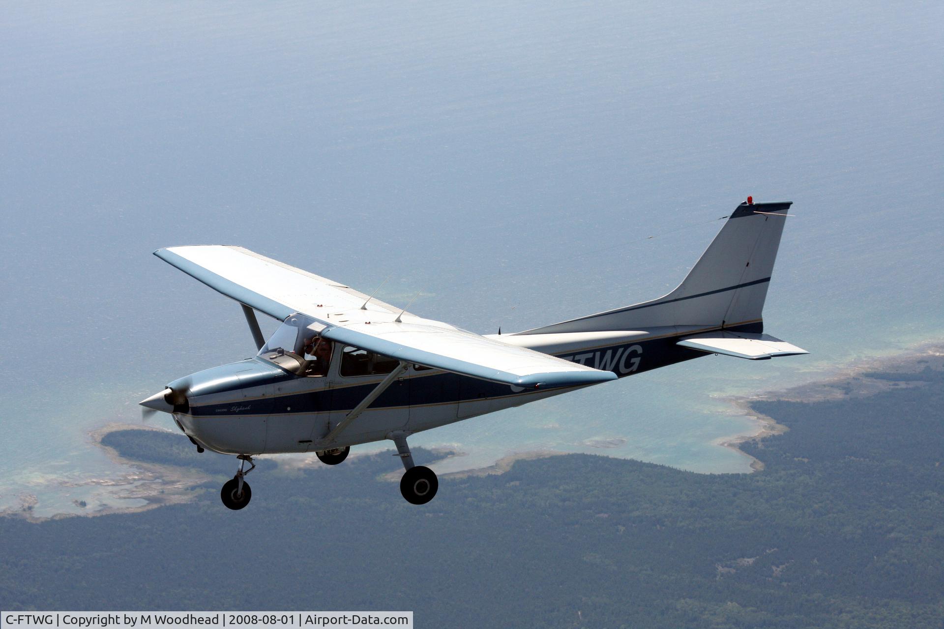 C-FTWG, 1972 Cessna 172L C/N 17260511, Way home from Oshkosh