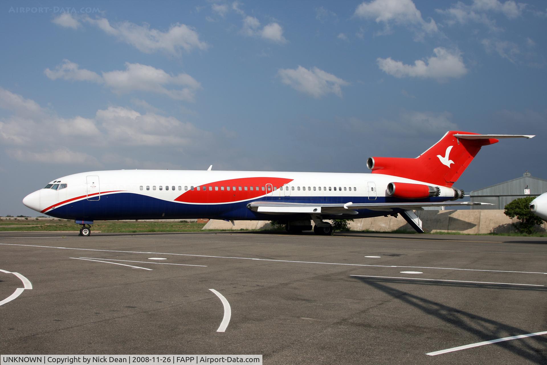 UNKNOWN, , FAPP Polokwane Intl. formerly Pietersburg (stunning scheme on this unidentified 727)