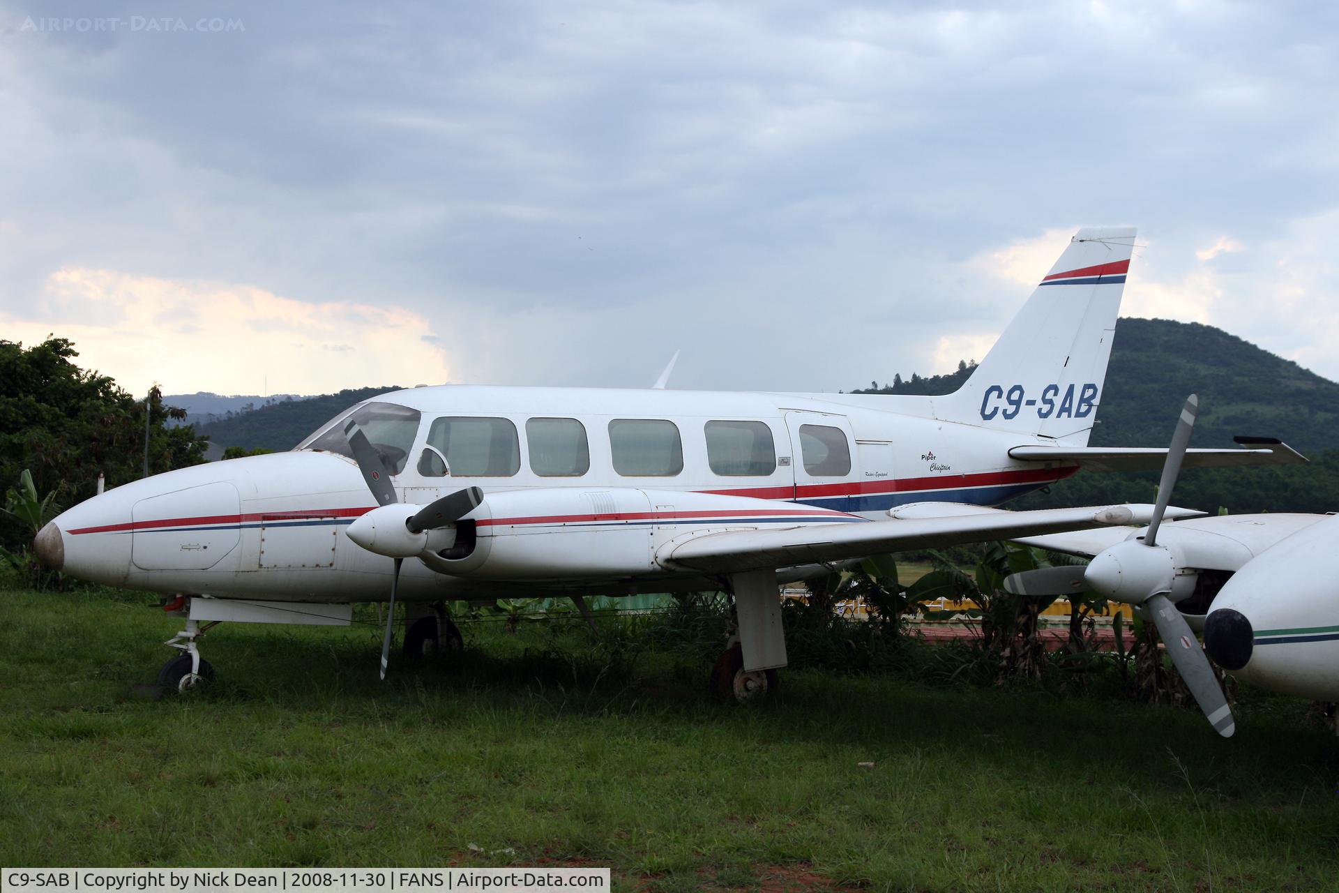 C9-SAB, 1975 Piper PA-31-350 Navajo Chieftain Chieftain C/N 31-7552061, FANS