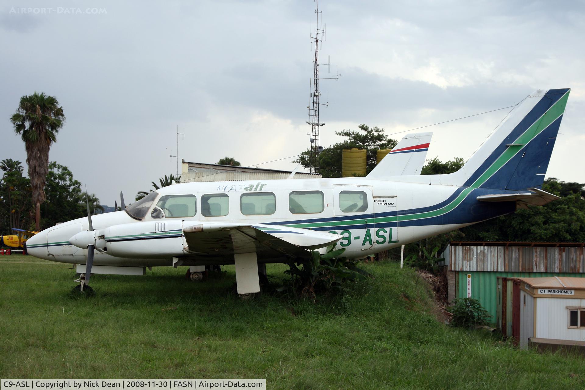 C9-ASL, 1980 Piper PA-31-350 Navajo Chieftain Chieftain C/N 31-8052004, FASN
