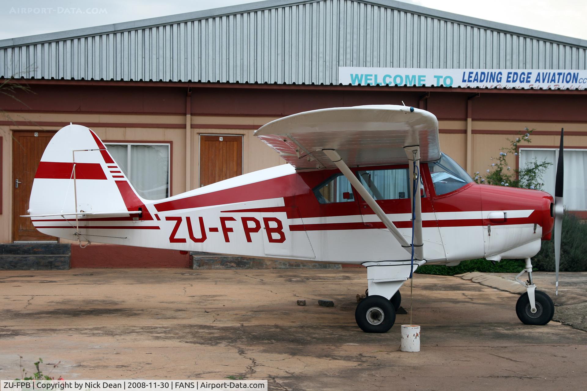 ZU-FPB, Piper PA-22-160 Tri Pacer C/N 22-5881, FANS