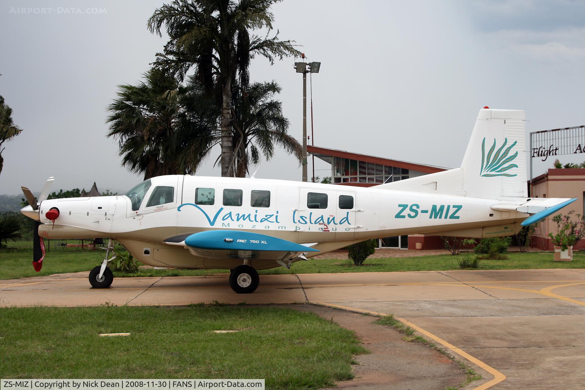 ZS-MIZ, 2006 Pacific Aerospace 750XL C/N 127, FANS