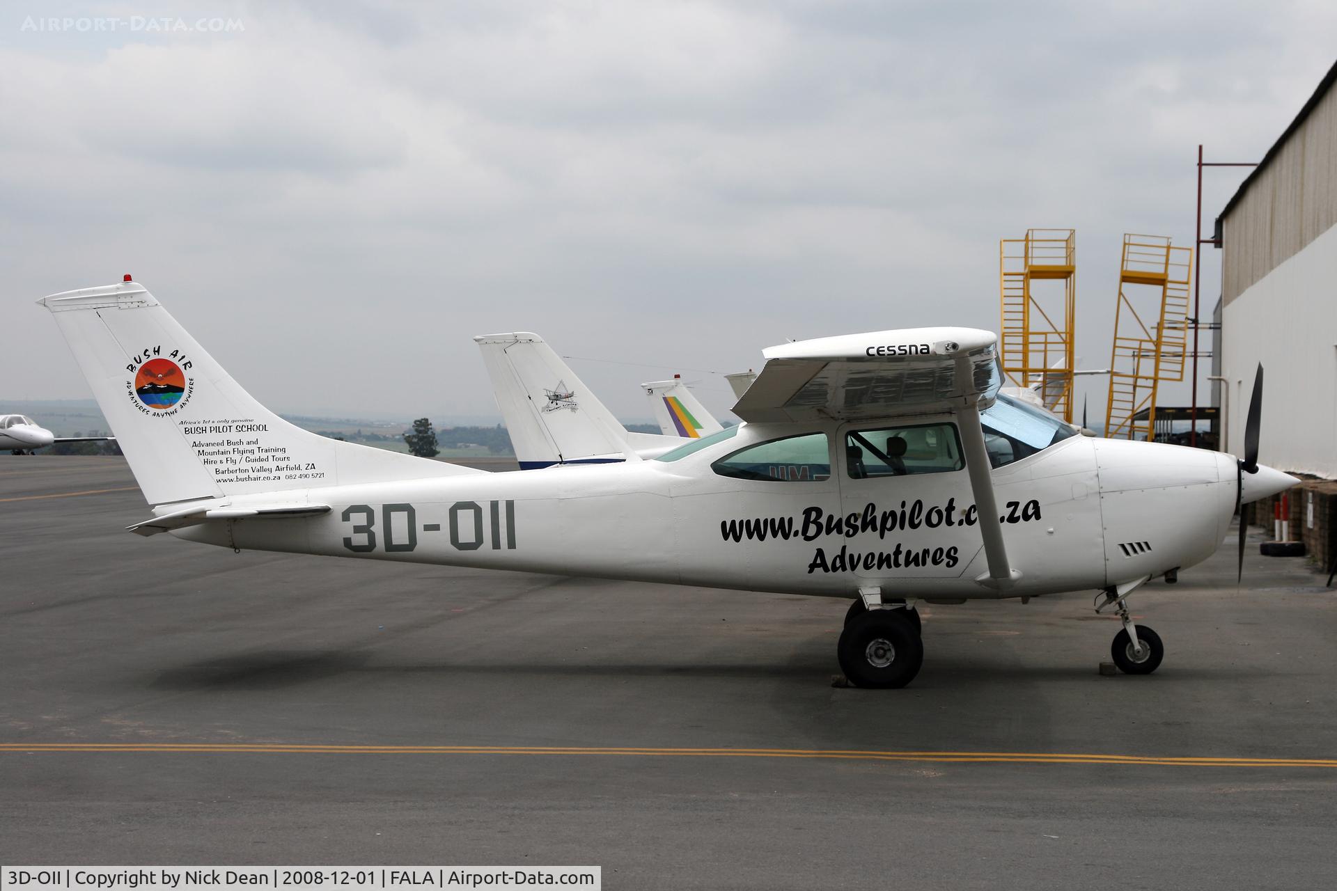 3D-OII, Cessna 182 Skylane C/N 18260268, FALA