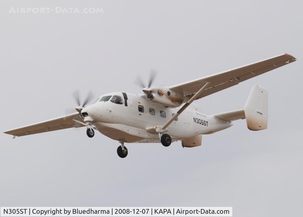 N305ST, 2004 PZL-Mielec M-28-05 Skytruck C/N AJE003-05, On final approach to 17L.