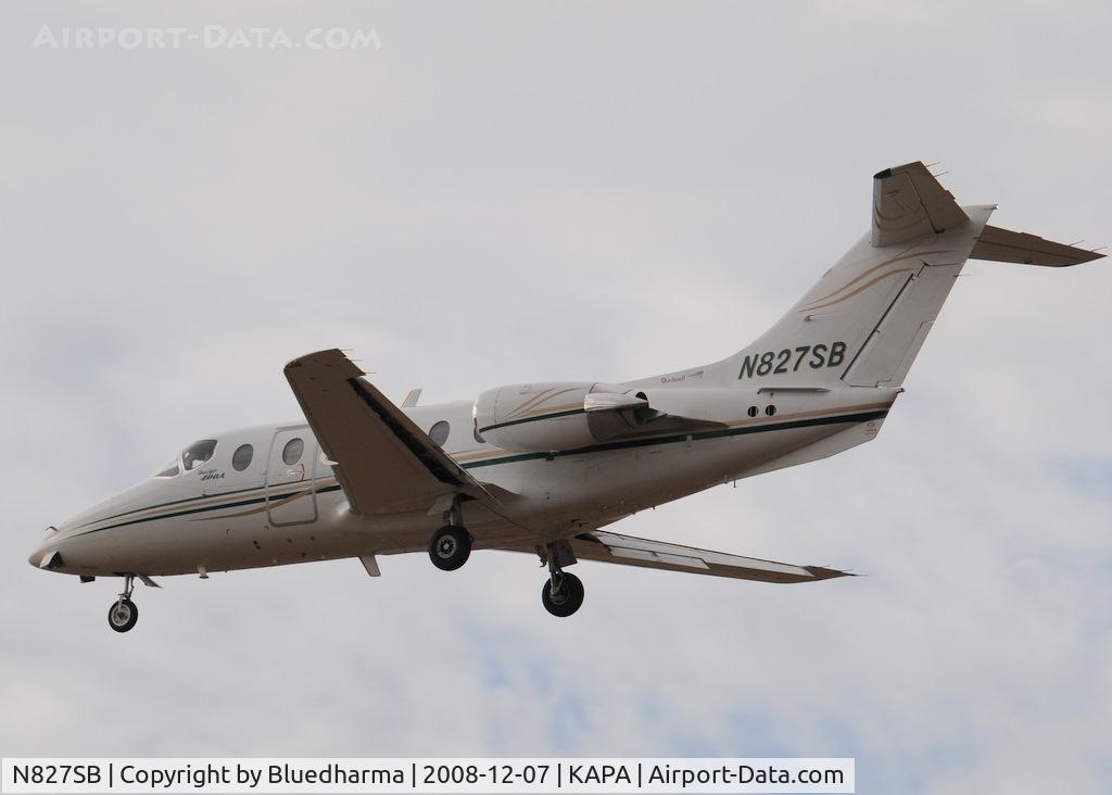 N827SB, 1990 Beech 400A Beechjet C/N RK-2, On final approach to 17L.