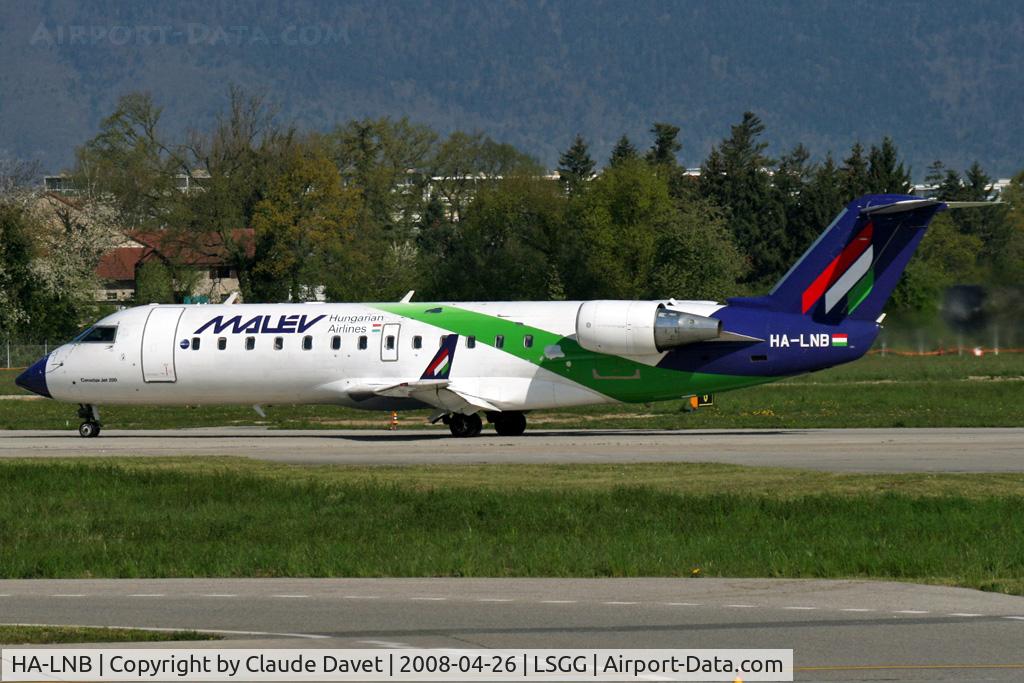 HA-LNB, 2002 Canadair CRJ-200LR (CL-600-2B19) C/N 7683, Malev