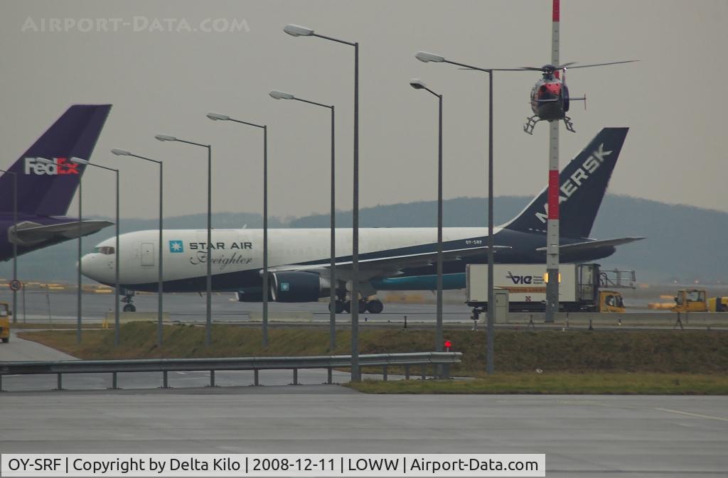 OY-SRF, 1986 Boeing 767-219 C/N 23327, STAR AIR  Boeing 767-219F(ER)behind the bars and heavy guards