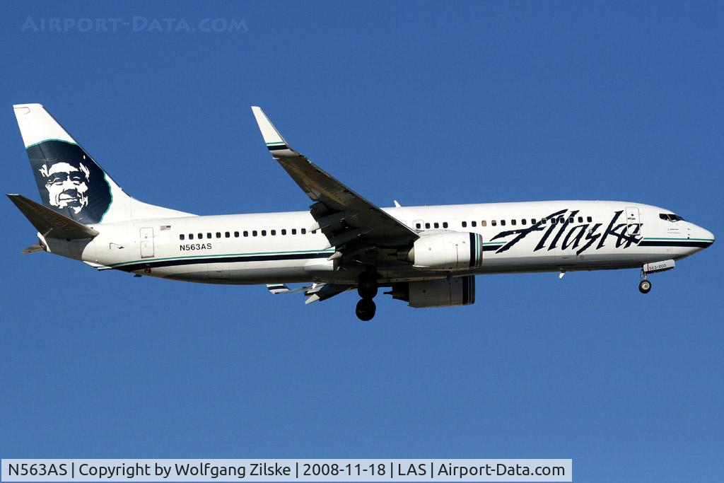 N563AS, 2006 Boeing 737-890 C/N 35180, visitor