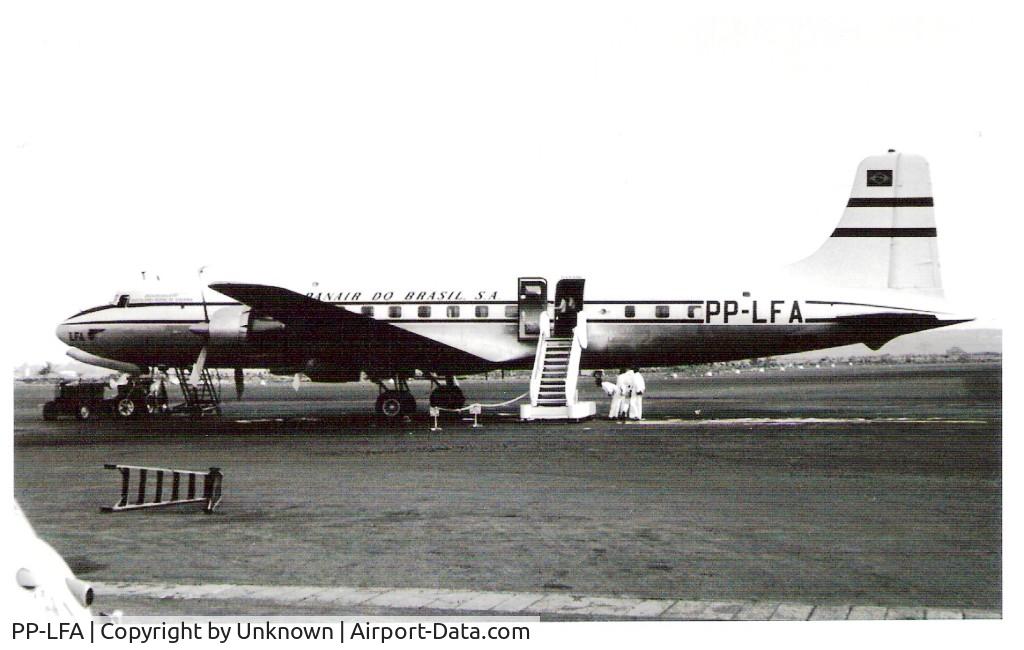 PP-LFA, 1958 Douglas DC-6A C/N 45527, Panair do Brasil