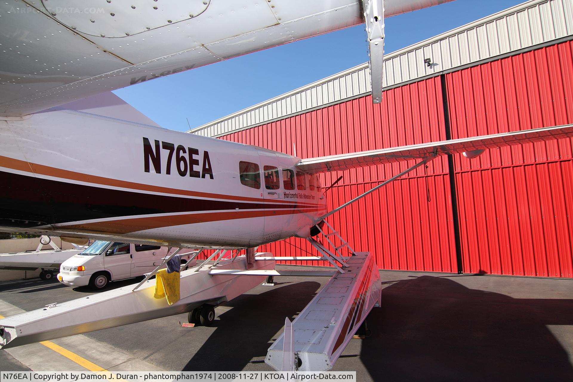 N76EA, 2001 Cessna 208 Caravan 1 C/N 20800334, This was on a ferry flight fron down under to MN to be delivered to new owner