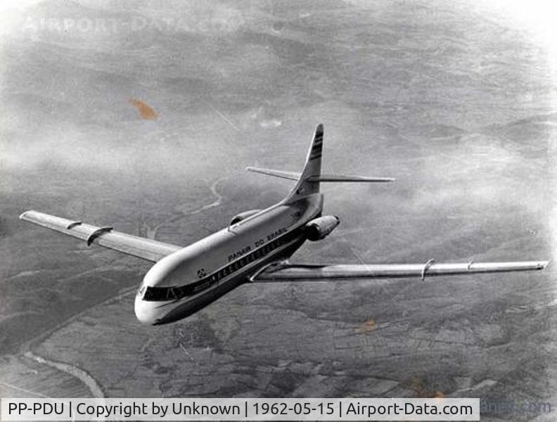 PP-PDU, 1961 Sud Aviation SE-210 Caravelle VI-R C/N 118/117, Panair do Brasil