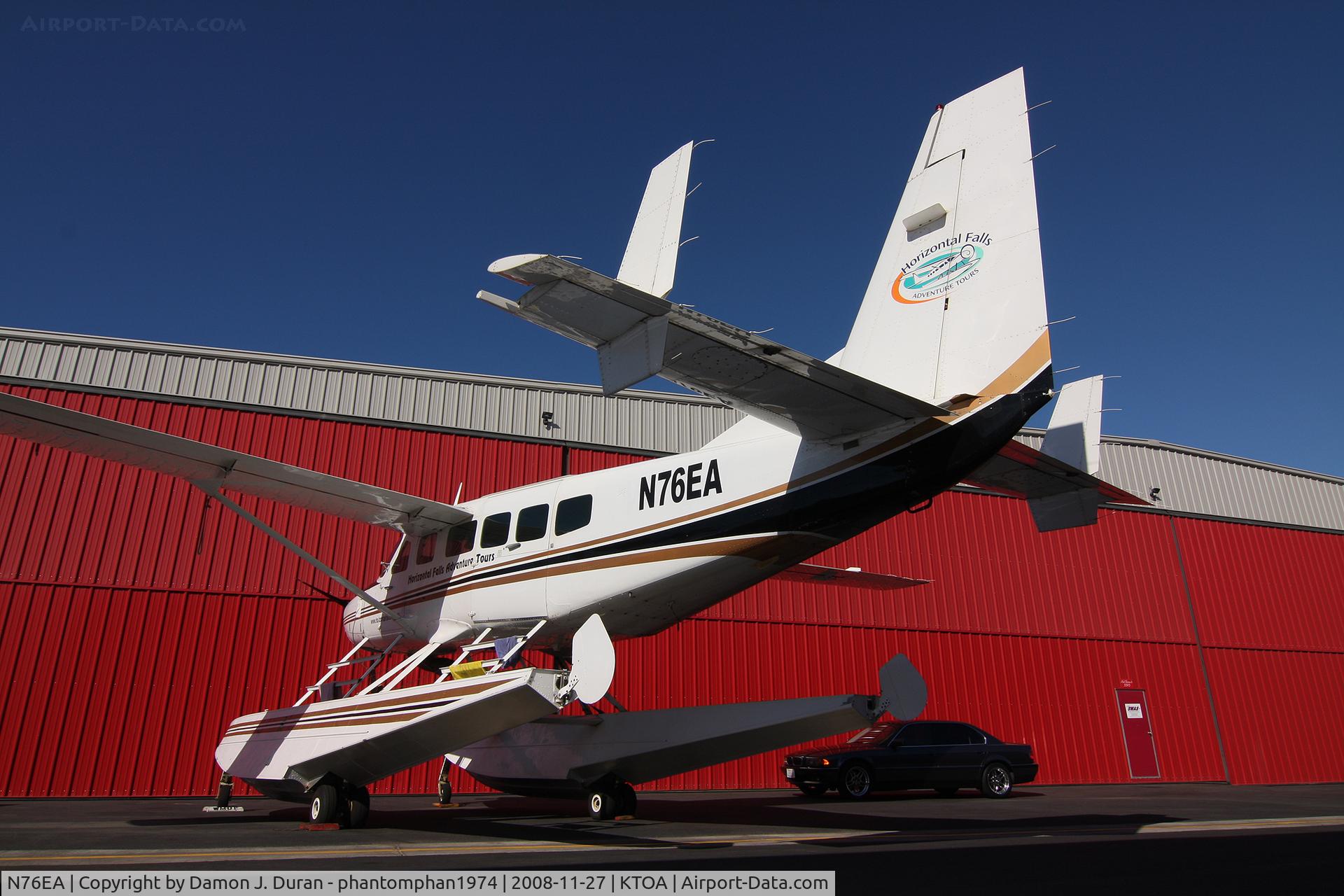 N76EA, 2001 Cessna 208 Caravan 1 C/N 20800334, On ferry flight from Australia to MN